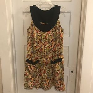 Paisley Cotton Dress, L/XL